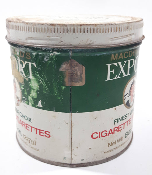 Vintage Macdonald's Export Finest Virginia Cigarette Tobacco 8 oz Meta ...