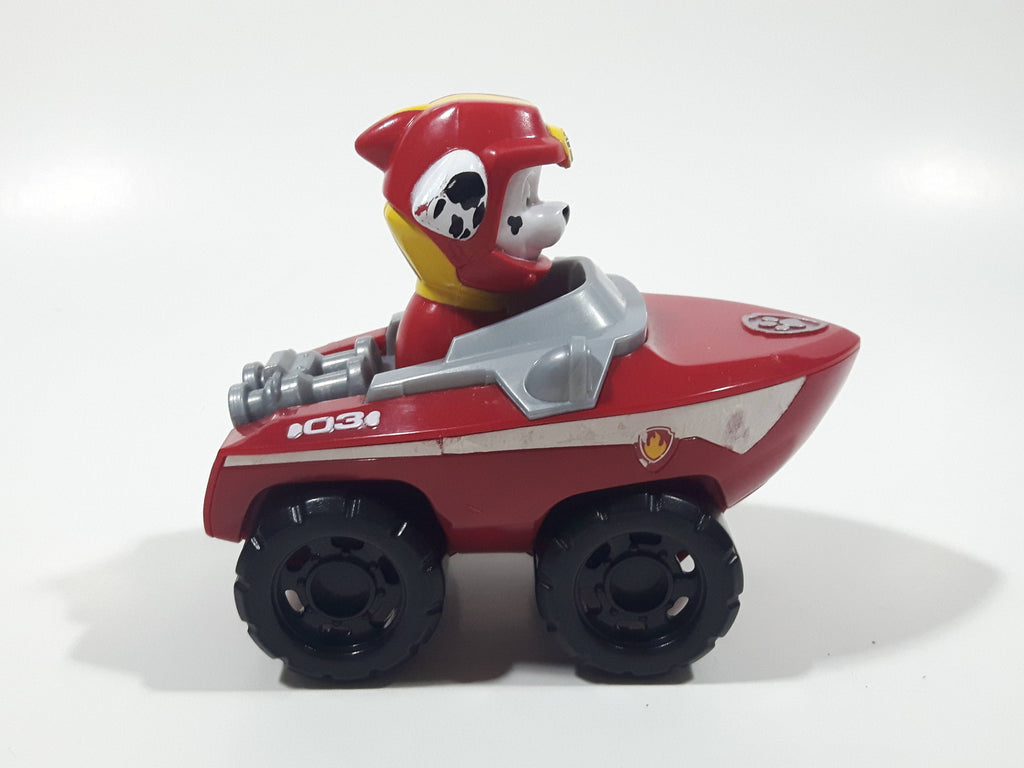 Spin Master Paw Patrol Marshall Character Boat Red Plastic Die Cast To ...