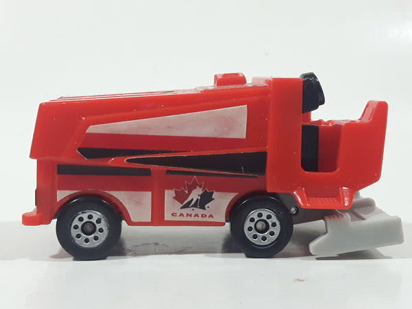 2013 Zamboni Hockey Canada Rink Ice Resurfacer Red Die Cast Toy Car Ve ...