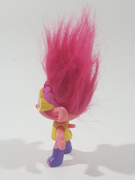 2020 McDonald's Trolls World Tour Party Poppy Pink and Yellow 5 1/2