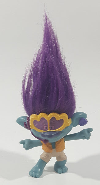 2020 McDonald's Trolls World Tour Party Branch Blue and Purple 5 1/2 ...