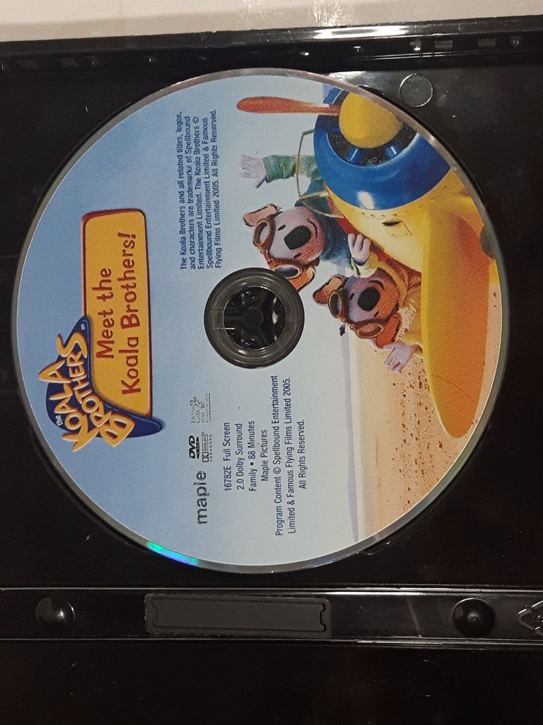 The Koala Brothers Meet The Koala Brothers! DVD Movie Film Disc - USED ...