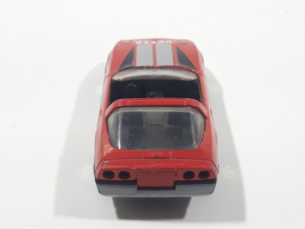 1984 Matchbox 1984 Corvette Convertible Red Die Cast Toy Car Vehicle ...