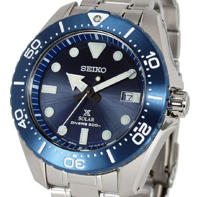 Seiko Solar Pro Divers Titanium Prospex Blue Dial – Cloud Impact  Construction Site 001