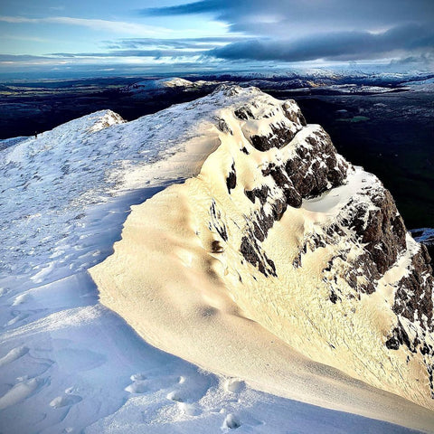 Blencathra in the snow