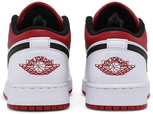 jordan 1 white gym red low