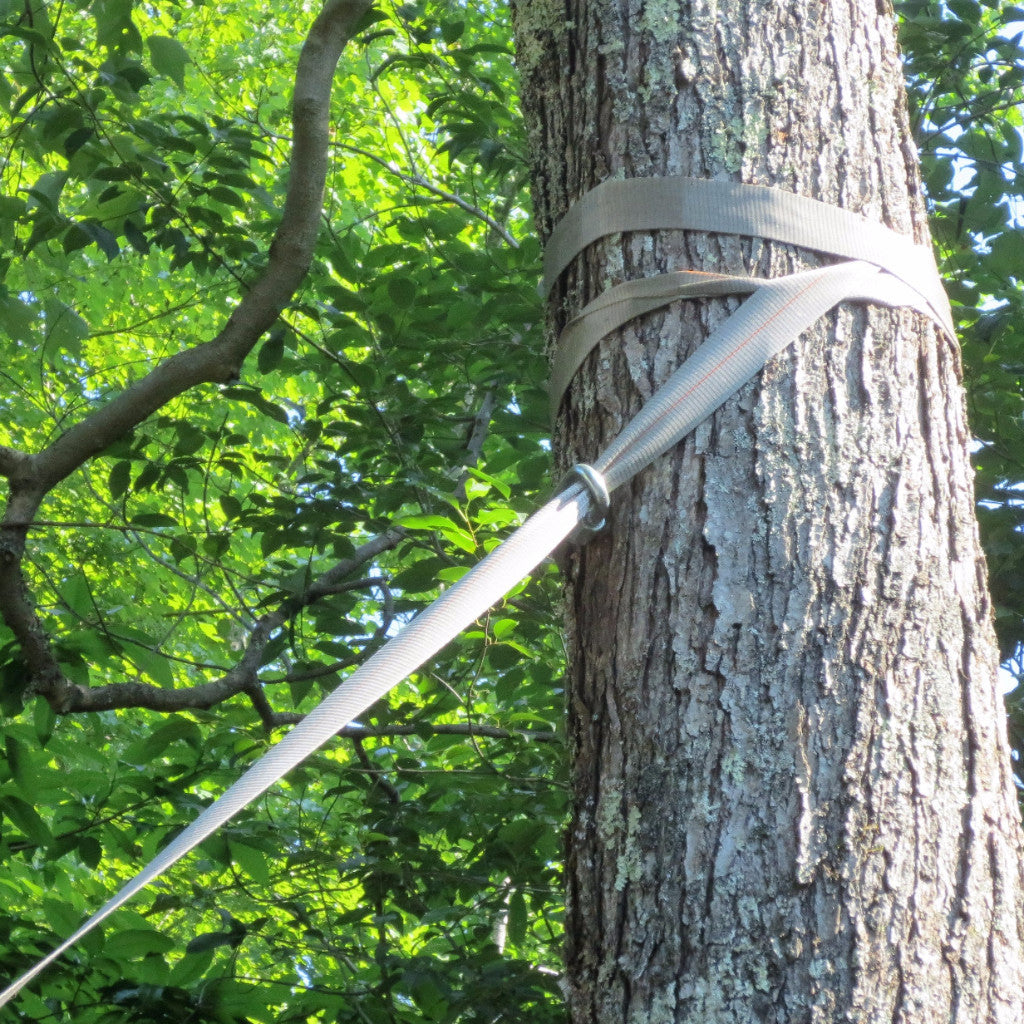 Swing Hanging Kit Between 2 Trees - Wood Tree Swings