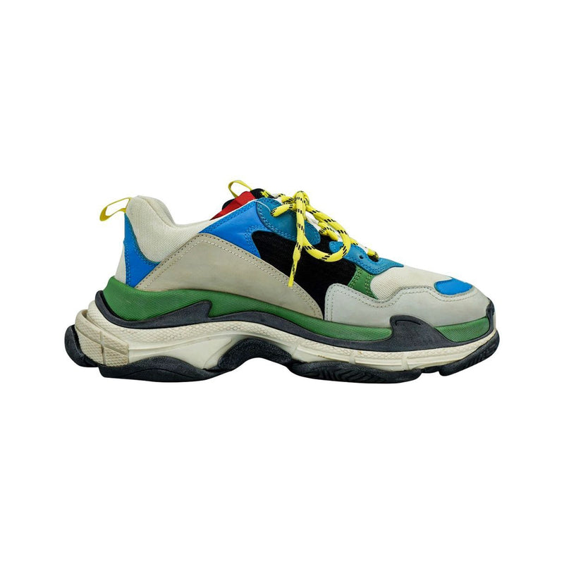 balenciaga triple s light grey multi