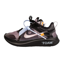 off white zoom fly black silver