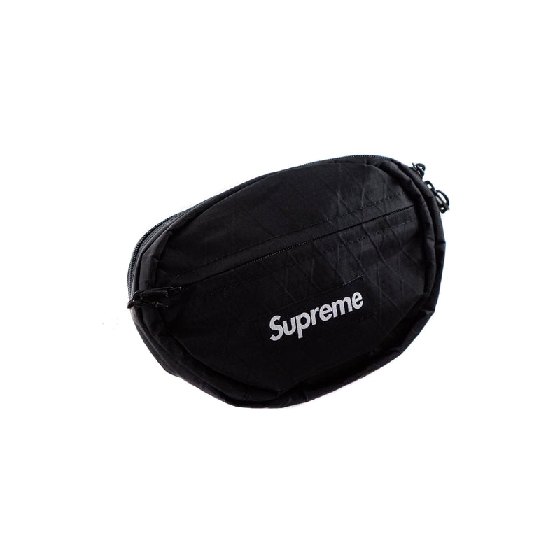 supreme waist bag black fw18