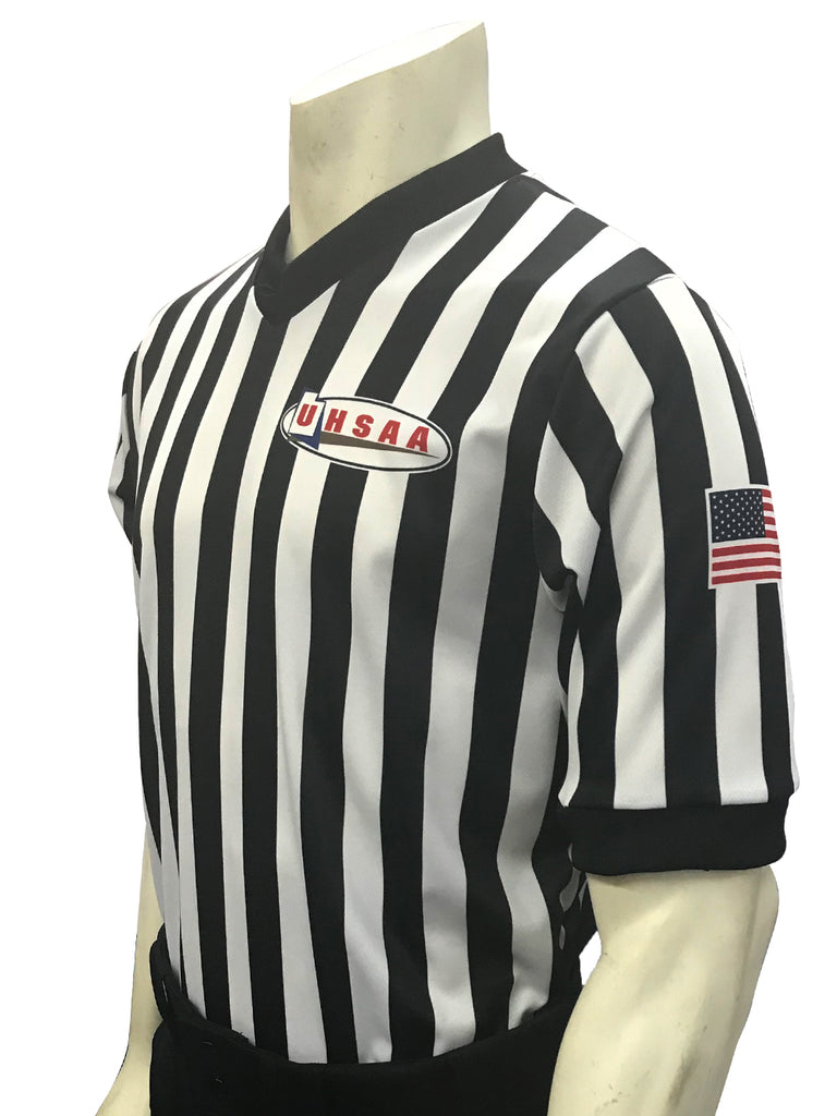 UHSAA LOGO Basketball Shirt Officials Time Out Equipment and Apparel
