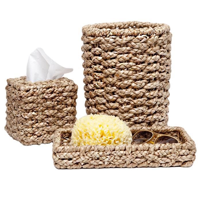 bathroom wicker baskets with lids