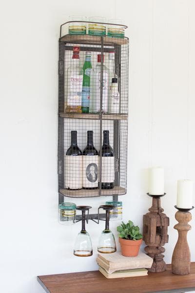 Wood and Wire Wall Wine Cork Holder – Hudson & Vine