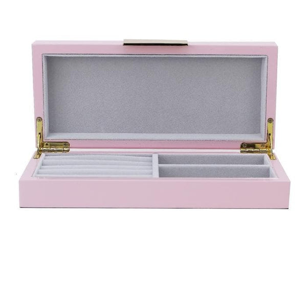 Addison Ross Lacquered Jewelry Box (Pink & Gold)