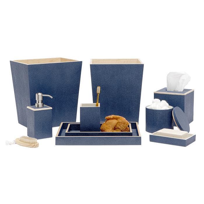 navy blue bathroom set