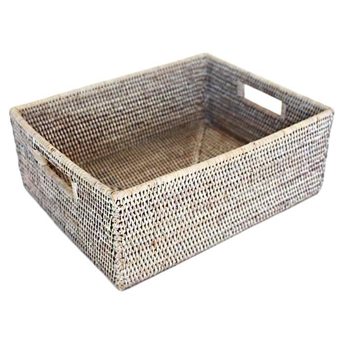 Rattan Toilet Paper Holder Basket Set of 2 – Hudson & Vine