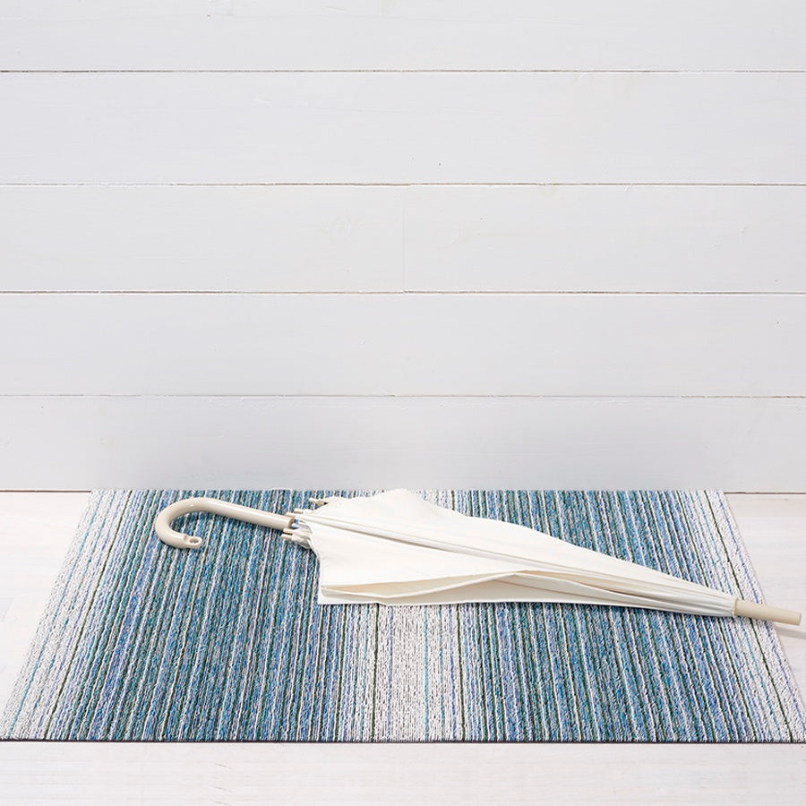 Multi Pop Stripe Shag Mat by Chilewich – Vertigo Home