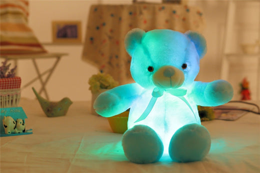 ours en peluche lumineux