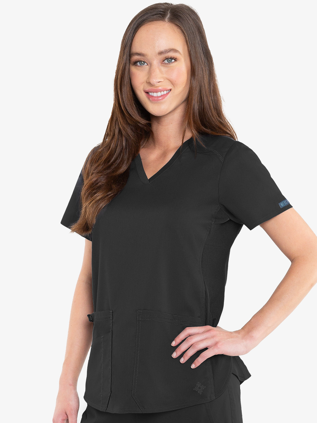 Med Couture 2432 Insight 1 Pocket Women's Tuck-In Top – Valley