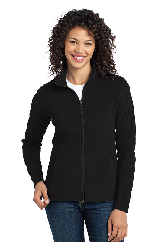 Port Authority® L235 Ladies Heather Microfleece Full-Zip Jacket