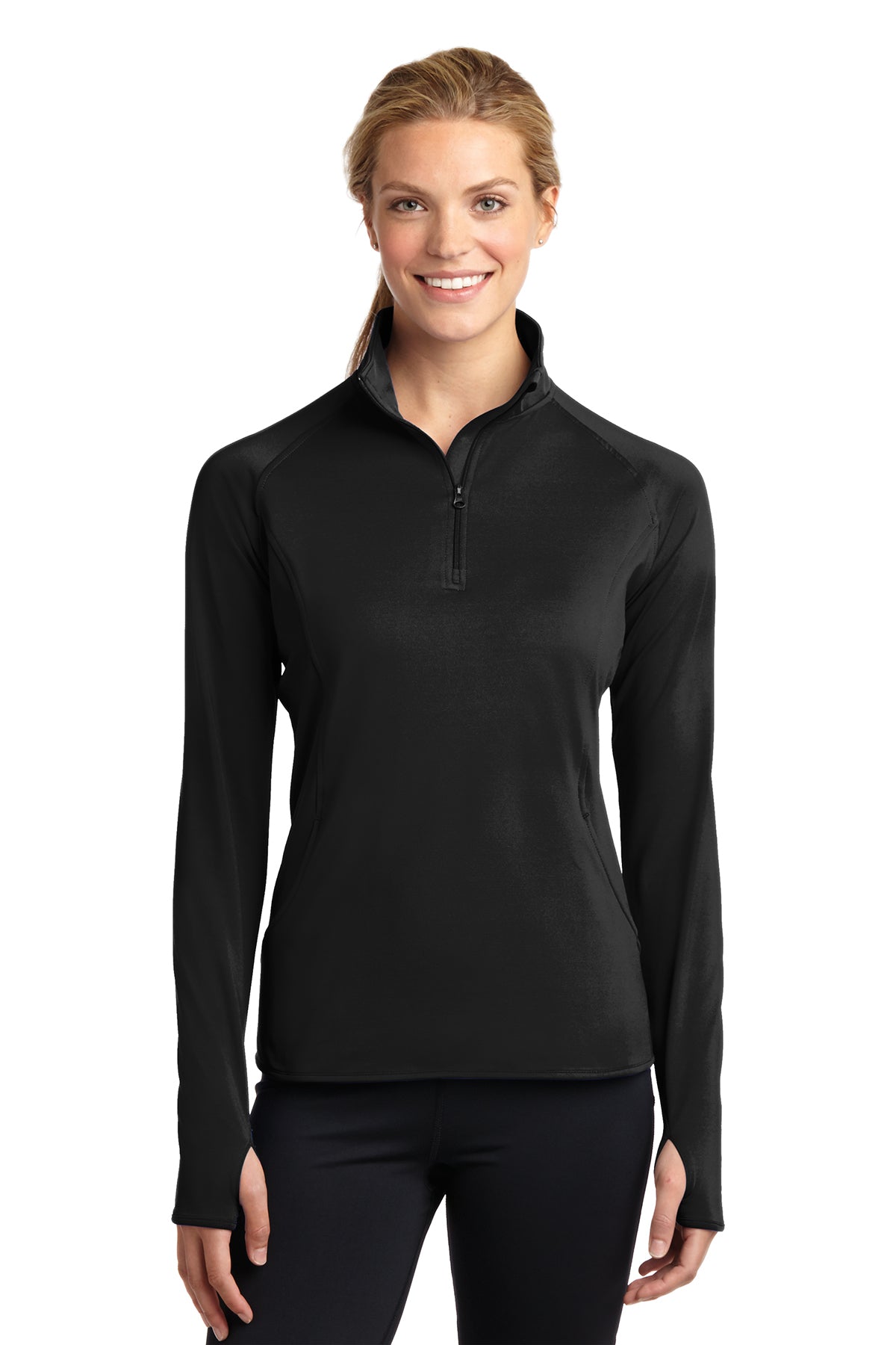 Sport-Tek LST850 Women's 1/2 zip pullover – Valley West Uniforms