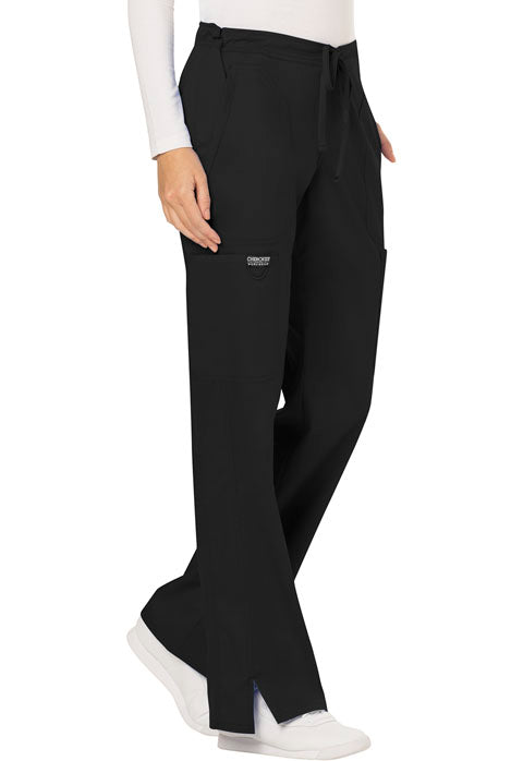 Infinity Women's Low-Rise Slim Pull On Scrub Pant | Black – Scrub Pro  Uniforms