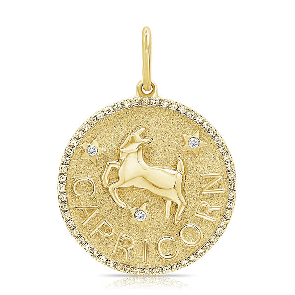 14k gold zodiac charms