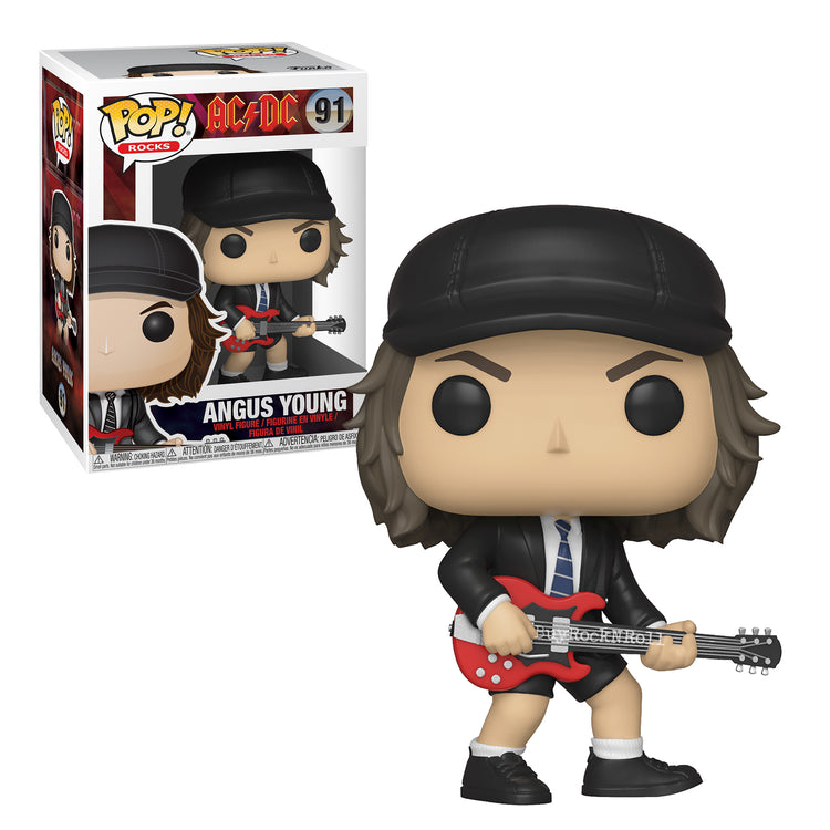 AC/DC Collectible: Handpicked 2019 Funko Pop! Rocks Angus Young Figure ...
