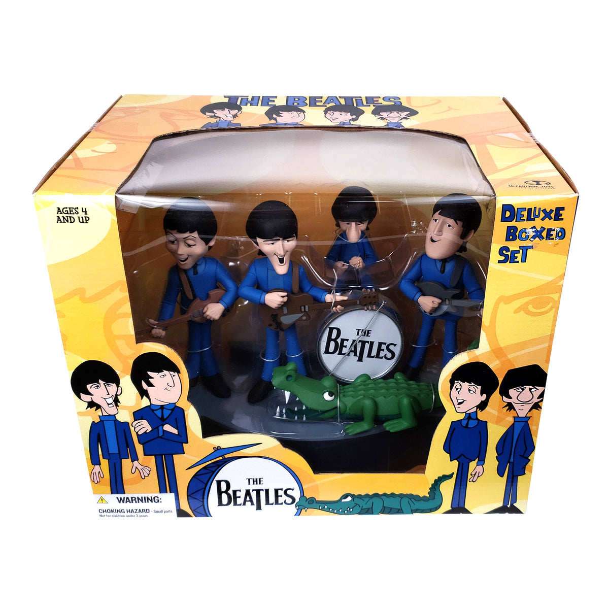 mcfarlane beatles cartoon boxed set