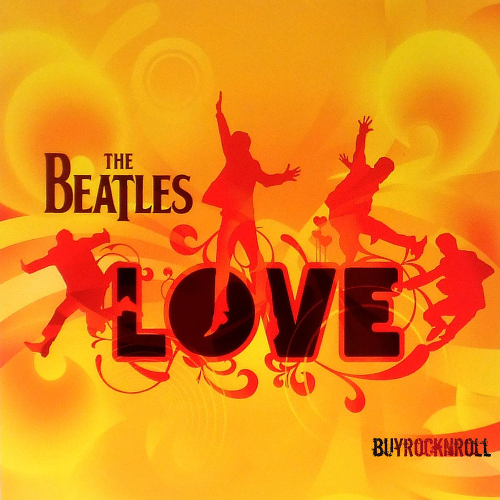 Beatles Love Cirque Du Soleil Record Lp Album Art Flat