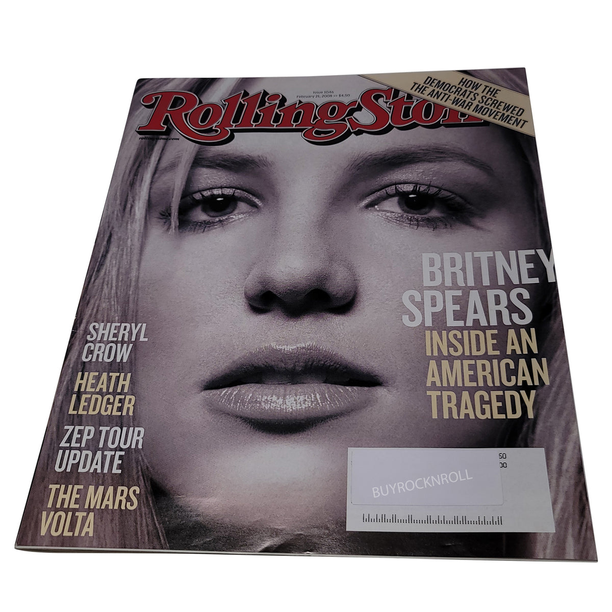 Tragedy Of Britney Spears Collectible Rolling Stone Magazine February Buyrocknroll