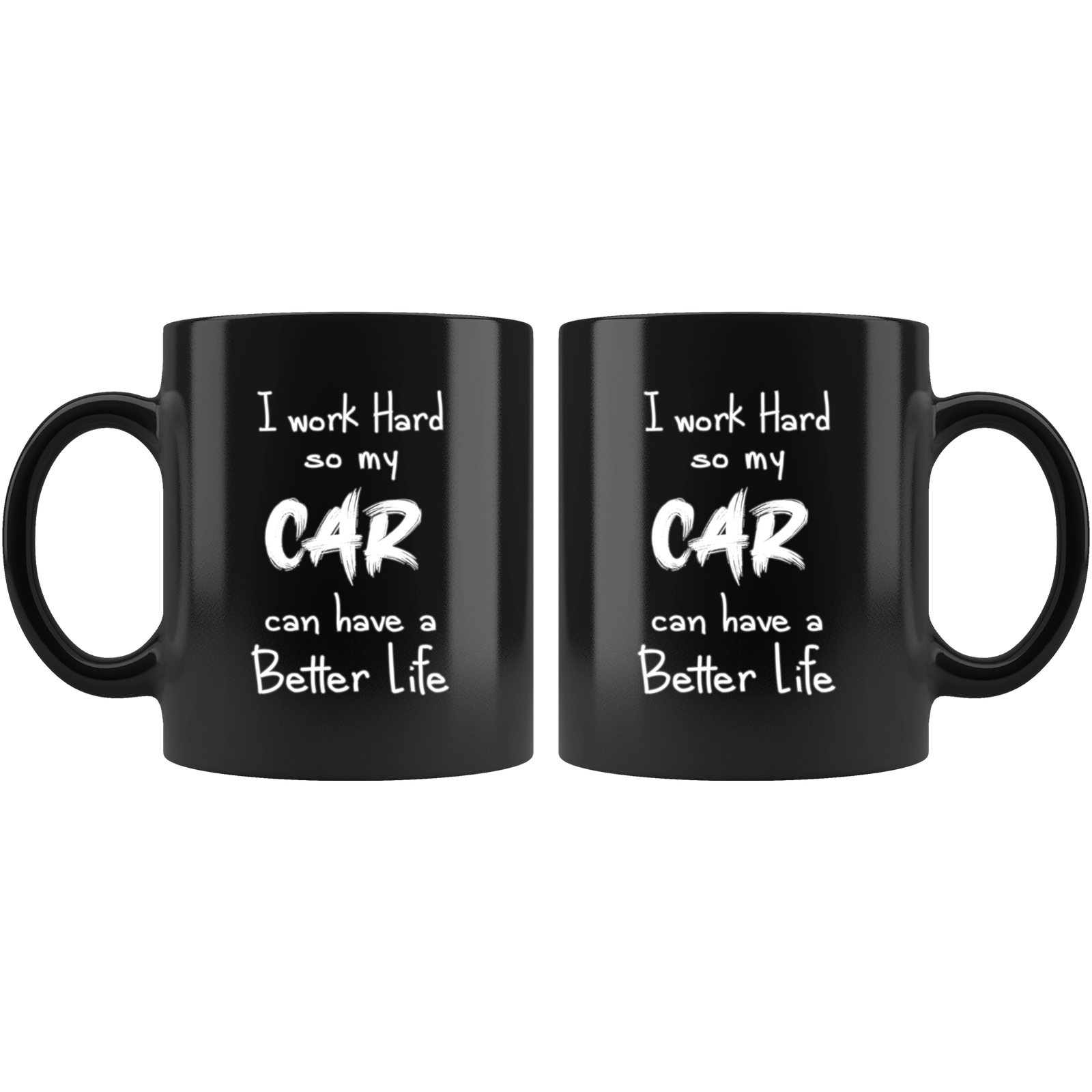 Things I Want List Car Mug Funny Car Guy Mechanic Wishlist Graphic Novelty Coffee Cup-11oz