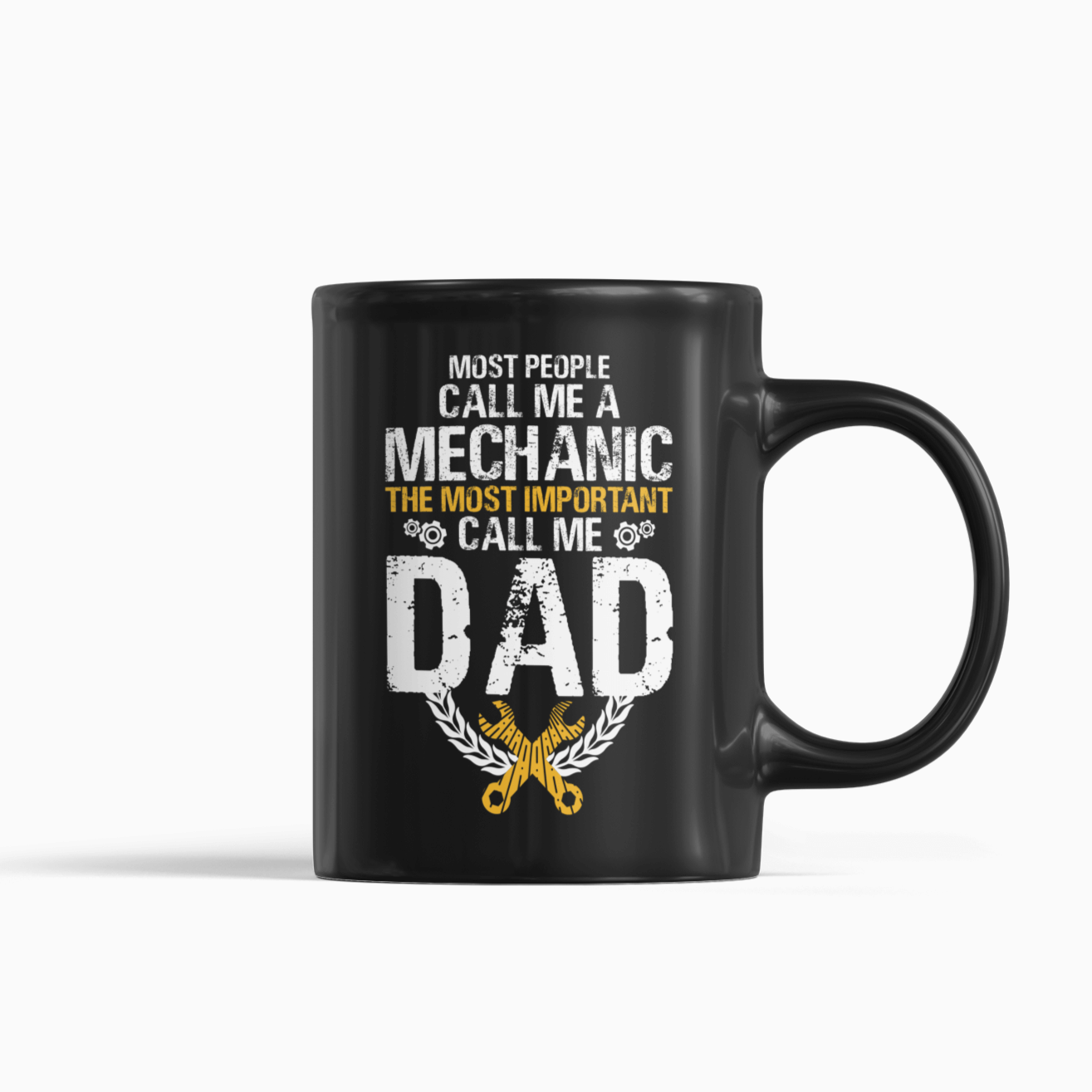 Coffee Mugs Car Guys Make Best Dads Funny Gifts for Mechanic, Mechanical Father Coffee Lovers 11oz 15oz White Mug Christmas Gift