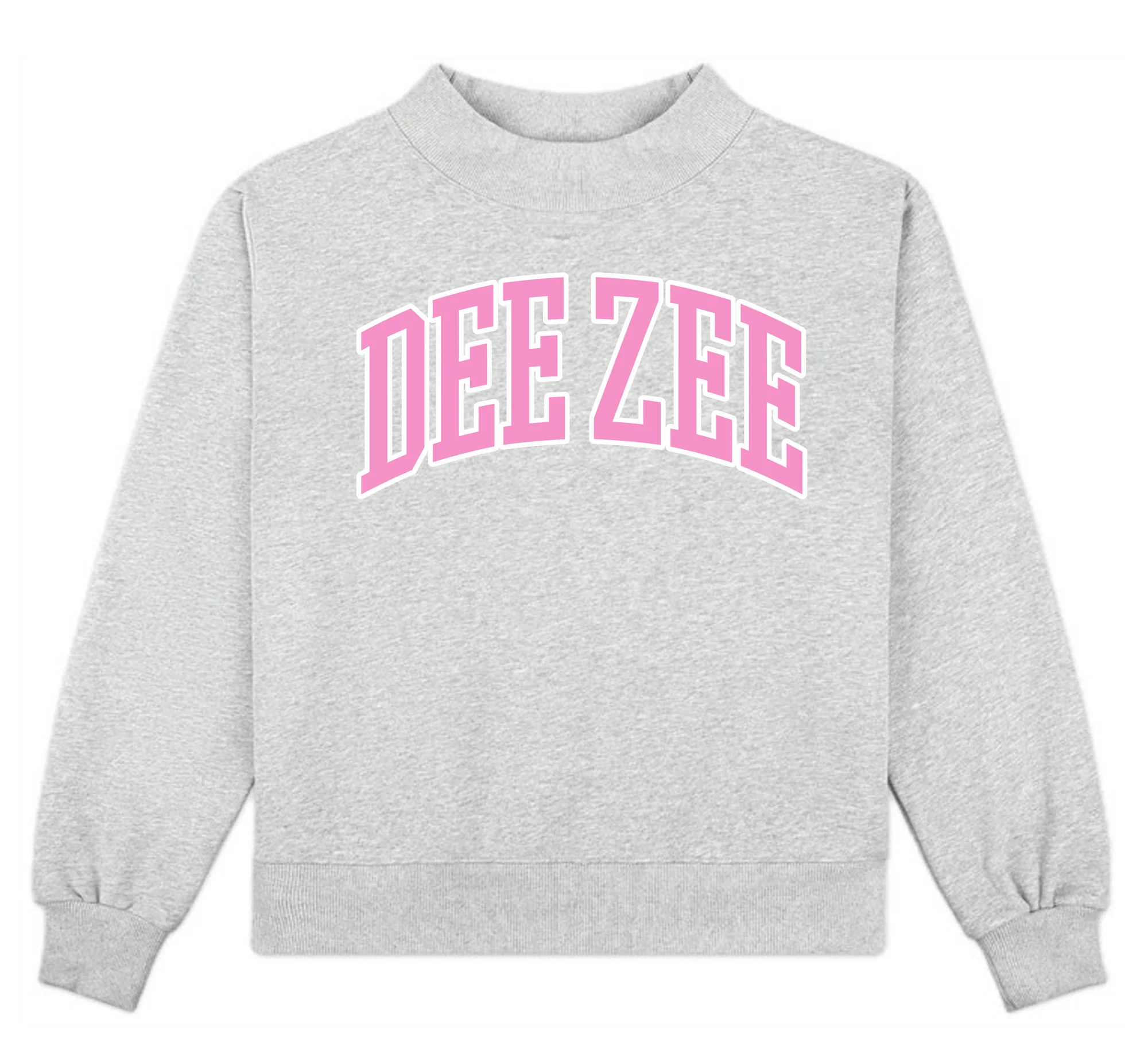 *PRE-SALE * Duo Threads Delta Zeta Mock Neck Crew
