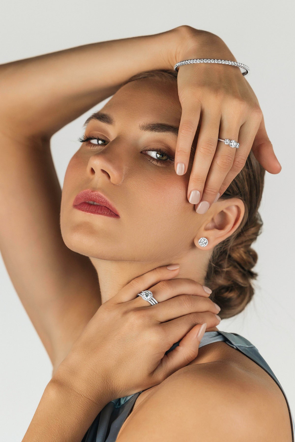 Secrets Shhh Premium Certified Laboratory Created Diamonds - Halo Rings