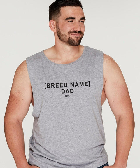 [Breed Name] Dog Dad Tank - The Dog Mum