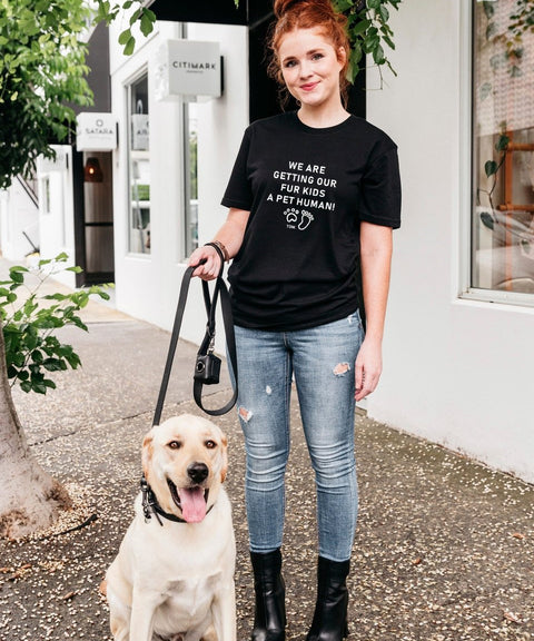 We Are Getting Our Fur Kid/s A Pet Human Unisex T-Shirt - The Dog Mum