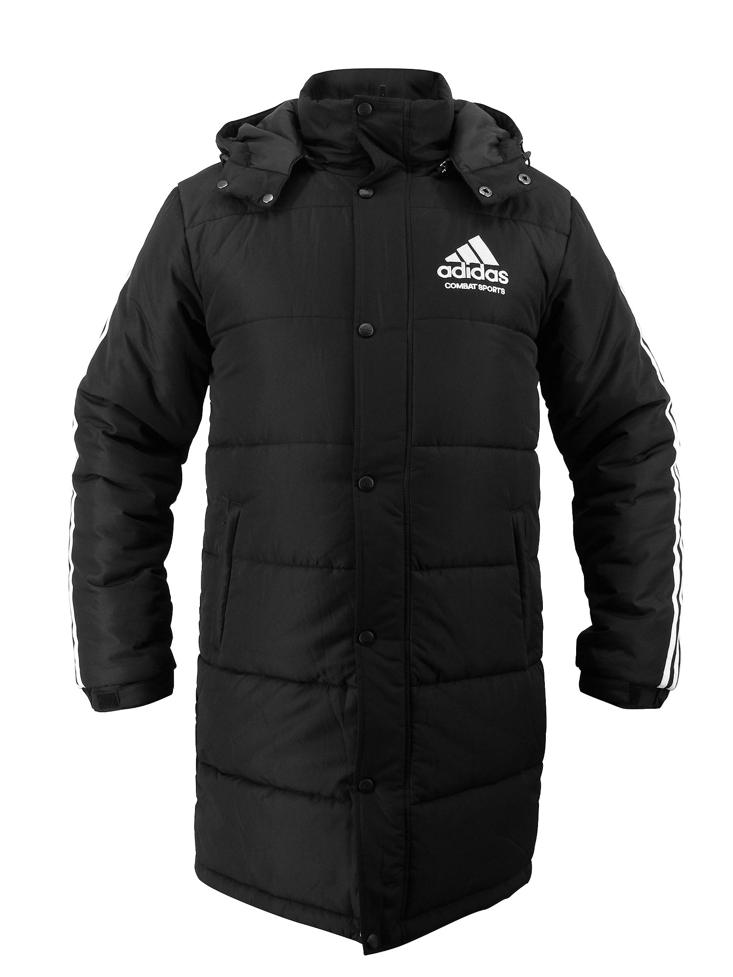 adidas Combat Sports Winter Long Padded Parka Jacket – All American ...