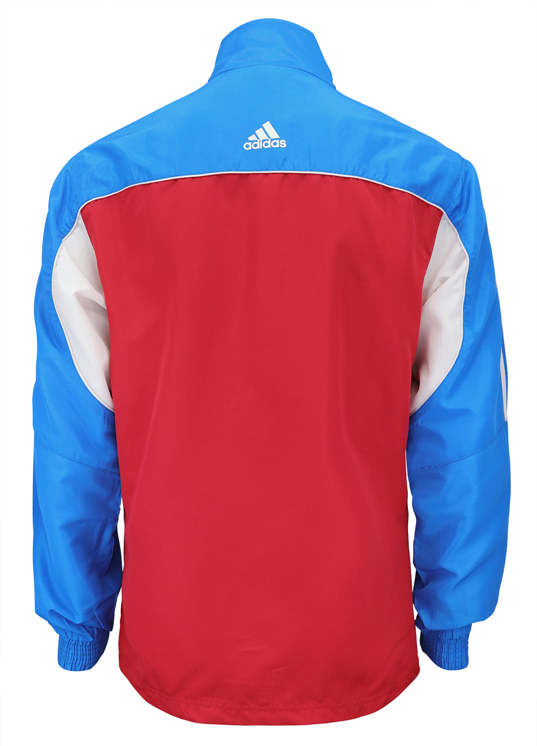 adidas white and blue jacket