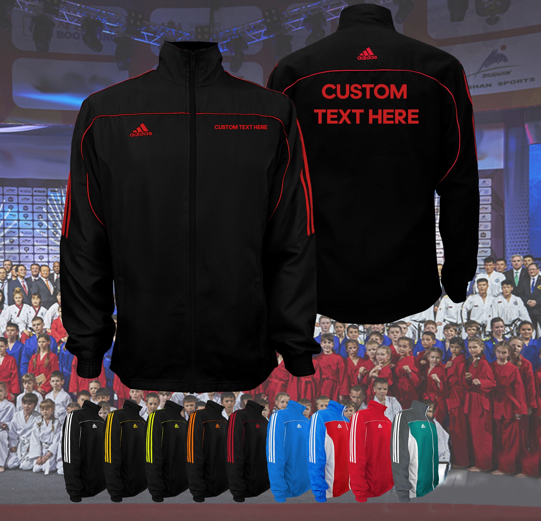 all red adidas tracksuit