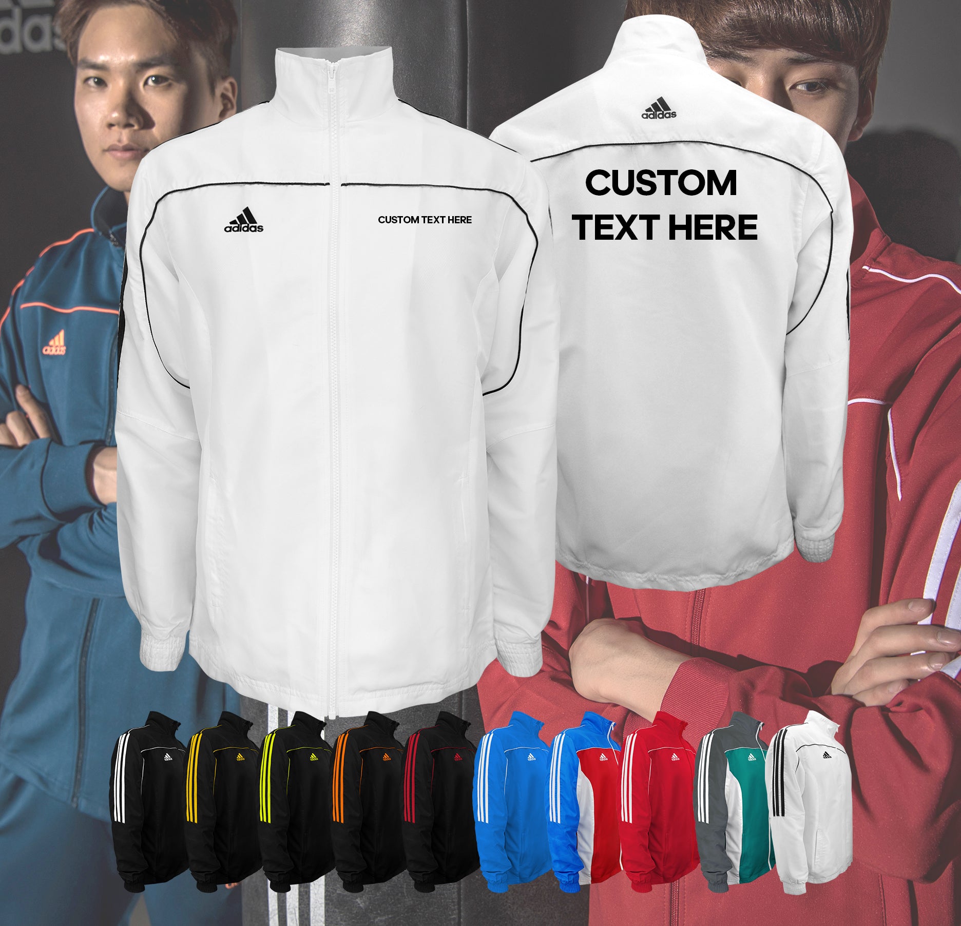custom adidas jackets