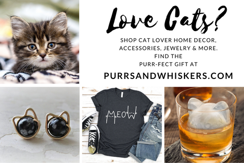 Shop Cat Themed Accessories and Gifts for Cat Lovers