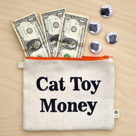 Cat Toy Money Purse