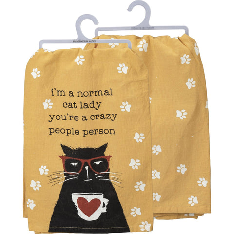 Normal Cat Lady Kitchen Towel
