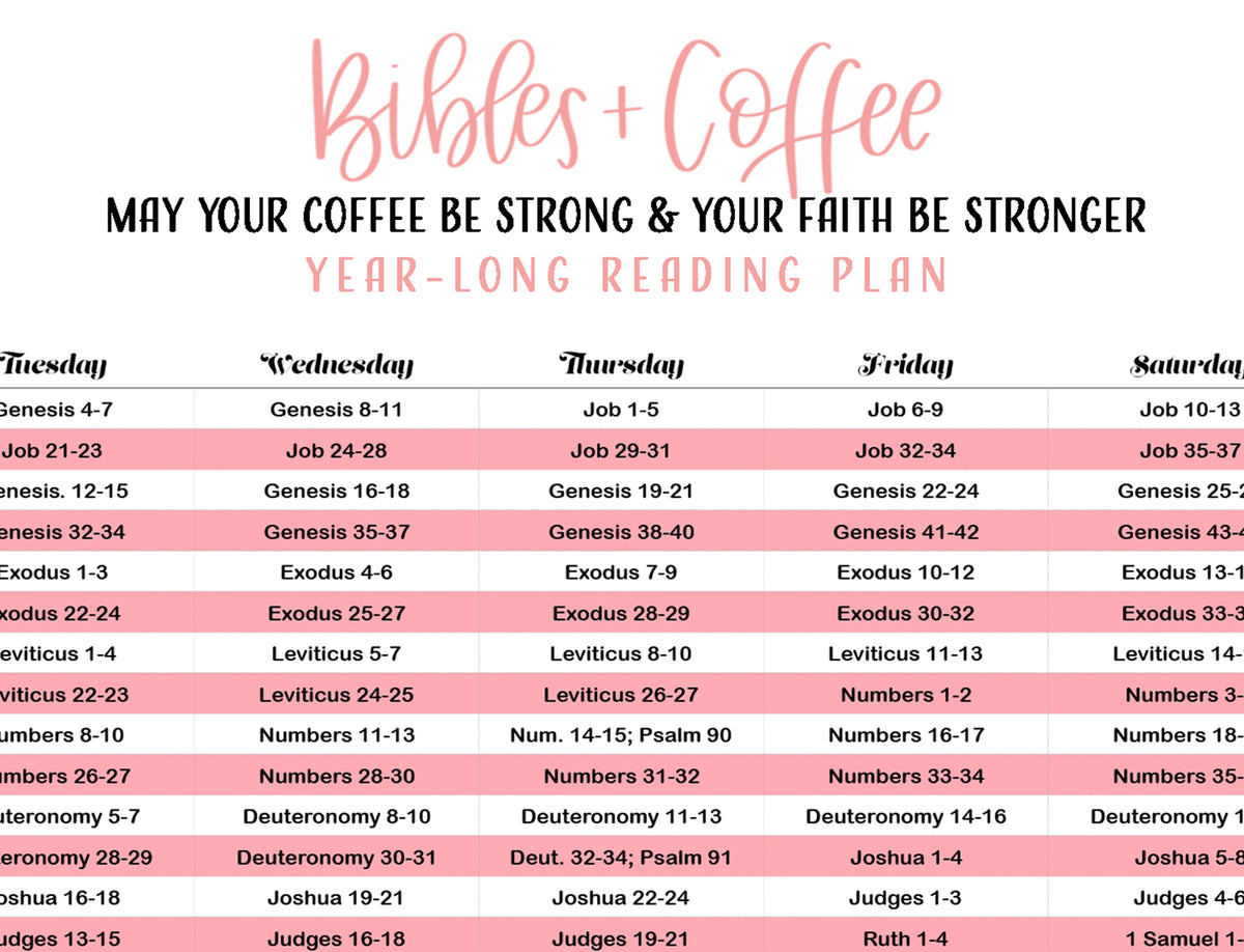 esv bible reading plans