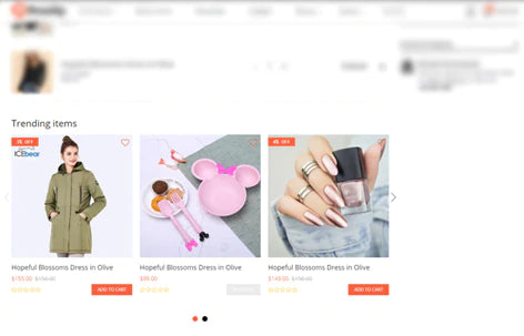 Collection Cross-sell and upsell image
