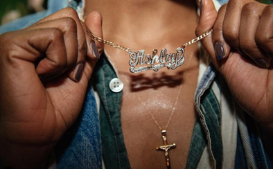 ghetto name plate necklace