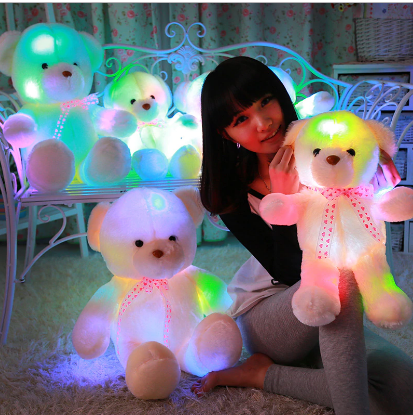 led teddy bear