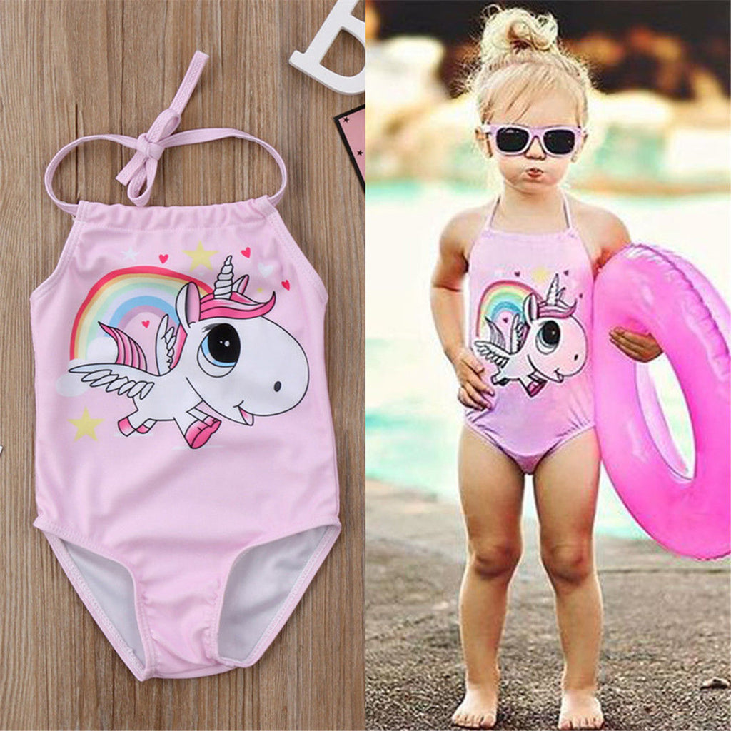 unicorn bathing suit baby