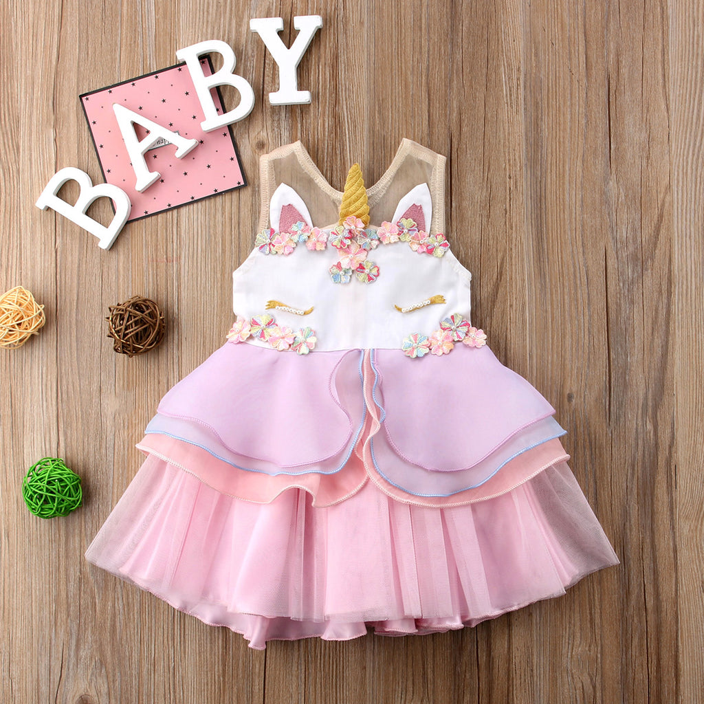 baby girl unicorn dress